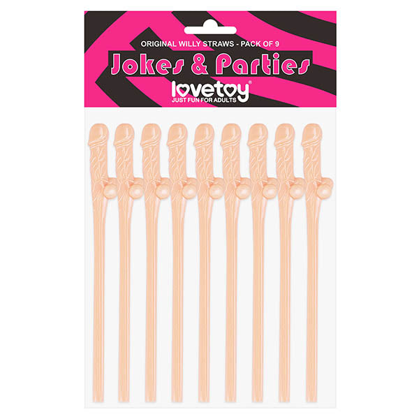 Jokes & Parties Novelties – Set of 9 – Flesh Colour