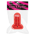 Jokes & Parties Novelty Ice Tray – Fun Design – Silicone – Clear