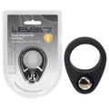 LEVELZ Adjustable Comfort Silicone Cock Ring - Black - Flexible & Body-Safe Design