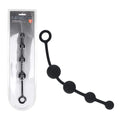 LEVELZ Body-Safe Curved Silicone Anal Beads – Black (29.5 cm, Flexible Design for Enhanced Pleasure)
