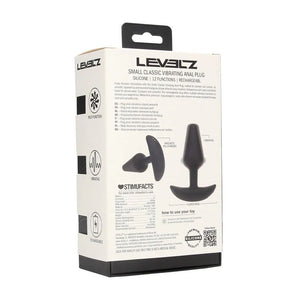 LEVELZ small black vibrating silicone butt plug – image 9