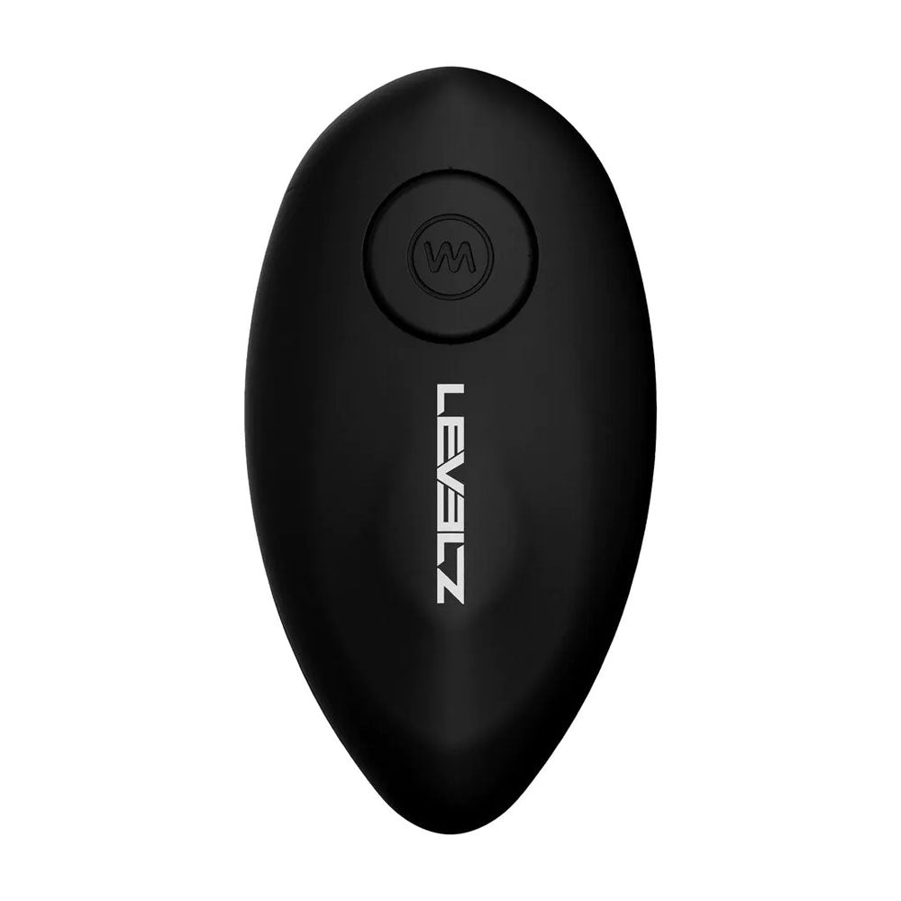 LEVELZ black vibrating Tri-O cock ring with prostate stimulator – image 5