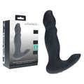 LEVELZ Body-Safe Silicone Prostate Massager with Vibrating & Thrusting Features - Black (USB Rechargeable, 14.7 cm)
