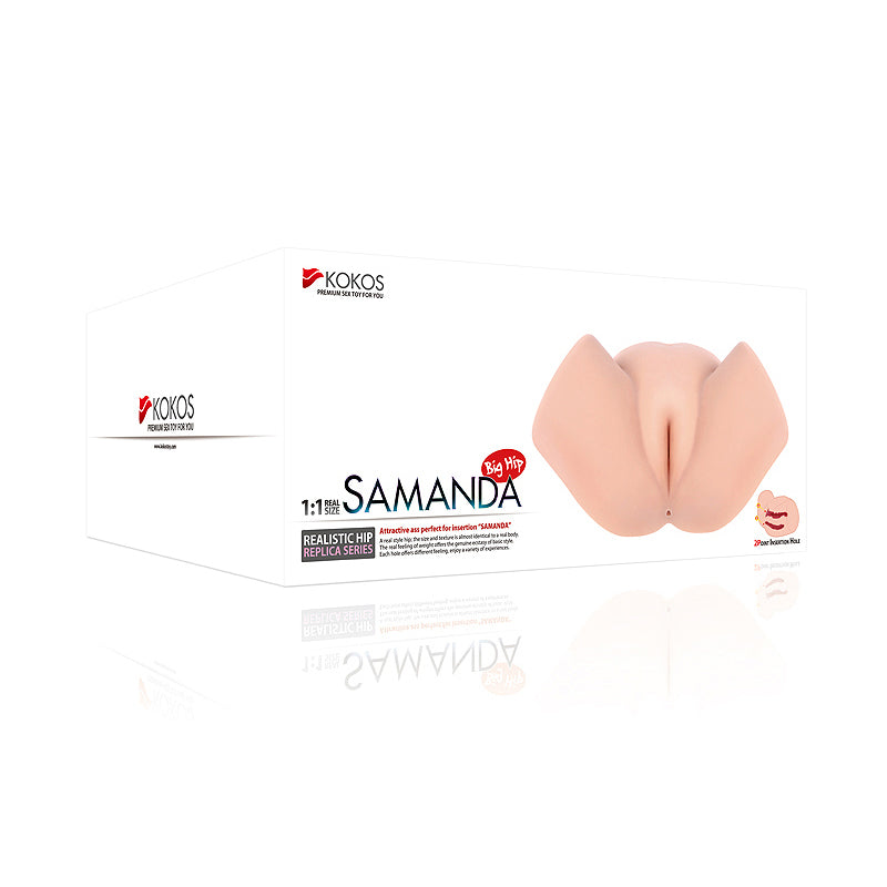 Kokos Big Hip Samanda missionary-style hip masturbator