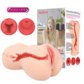 Kokos Hanna Body-Safe Dual Layer Vagina Stroker - Flesh Onahole 002 (Realistic Sensation, Easy to Clean)