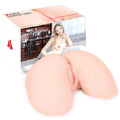 Kokos Big Hip Hanna 002 - Body-Safe Flesh Doggy Style Masturbator for All Genders (Realistic Design, Easy to Clean)