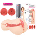 Kokos Maria Body-Safe Dual Layer Vagina Stroker - Flesh Onahole 003 (Realistic Feel, Easy to Clean)