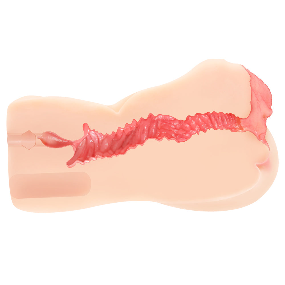 Kokos Vanilla Onahole 004 dual-layer stroker – image 8