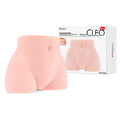 Kokos Body-Safe Mini Torso Masturbator - Flesh Cleo Vagina for Enhanced Pleasure (Compact, Discreet Design)