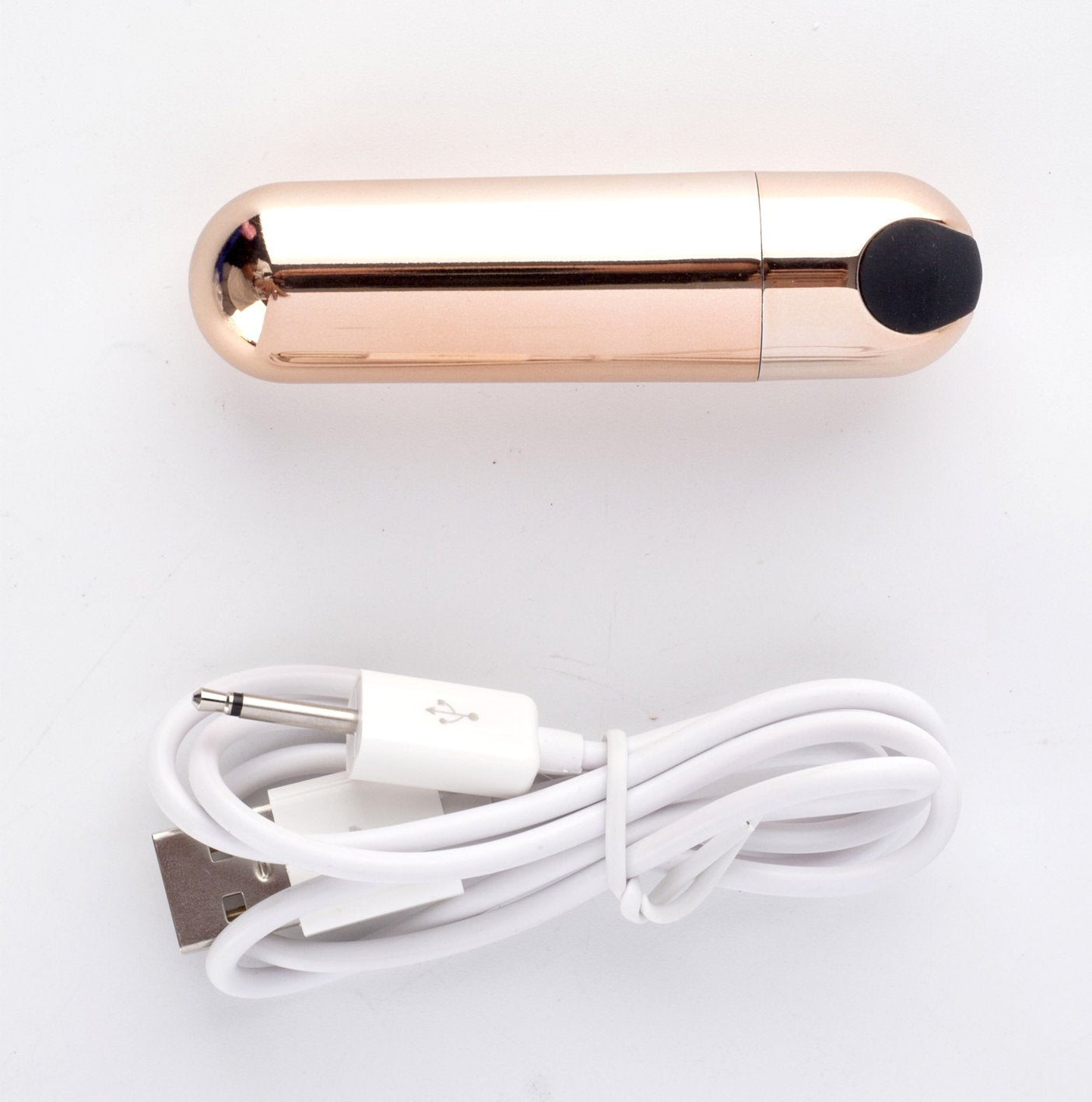 Maia Jayden - Rose Gold Rechargeable Vibrating Cock & Ball Rings for Ultimate Pleasure