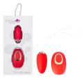 Maia SHORTCAKE - Red USB Rechargeable Vibrating Egg with Wireless Remote for Intimate Wellness