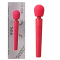 Maia Vibrator – USB Rechargeable – Body-Safe Silicone – Red – 30 cm