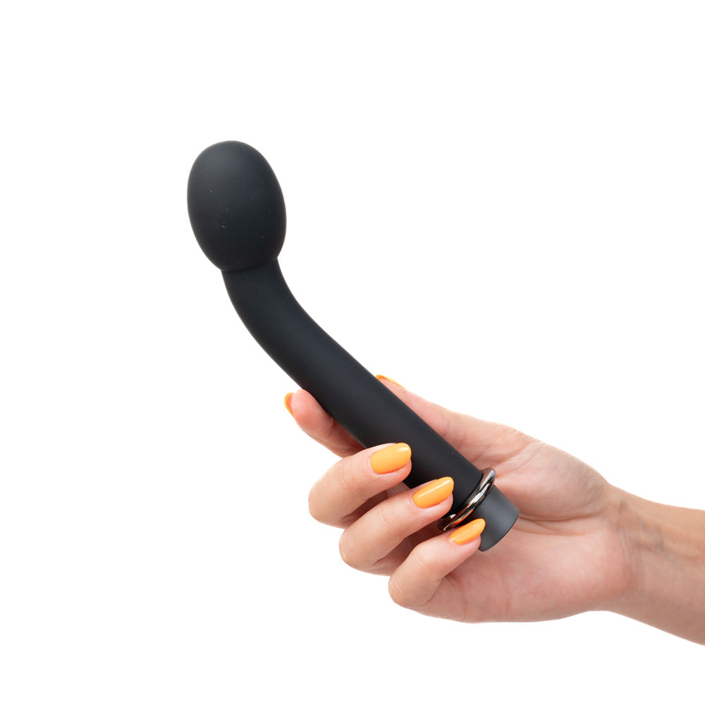 Maia PRESTON - Gender-Neutral 17.8 cm USB Rechargeable G-Spot Vibrator in Classic Black