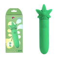 Maia STONI - 420 Green USB Rechargeable Wellness Bullet Vibrator (11.1 cm, Body-Safe Silicone)