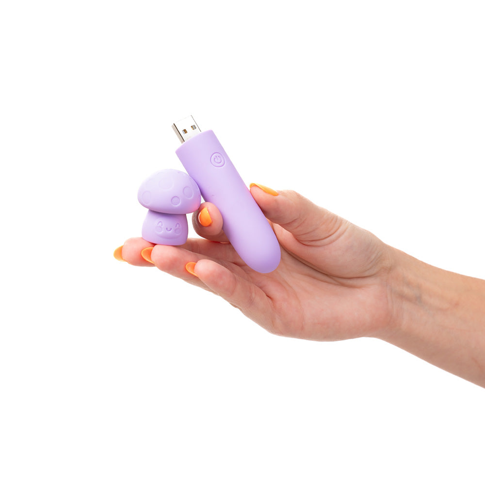 Maia HAPPI Purple USB Rechargeable Bullet for Couples and Solo Pleasure