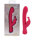 Maia ZARA - USB Rechargeable Rabbit Vibrator - 17.1 cm - Vibrant Red, Body-Safe Silicone