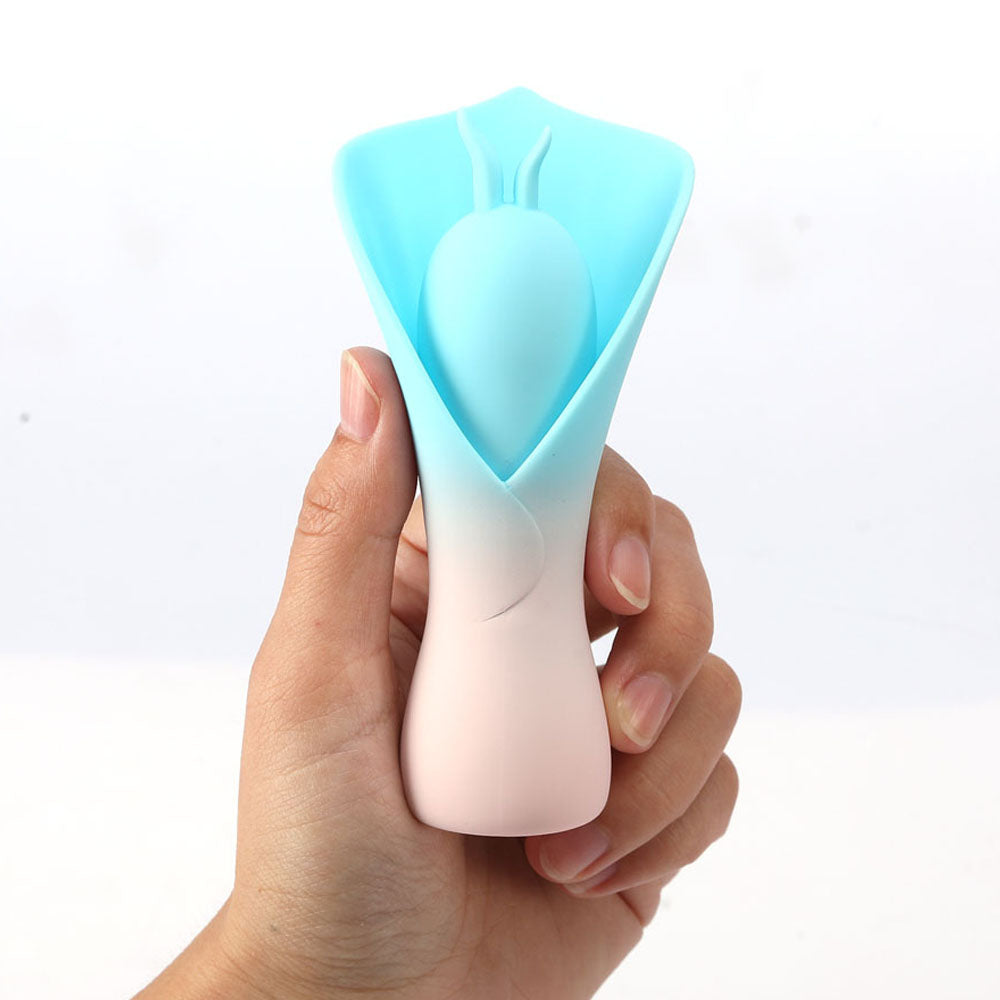 Maia MINA Blue Fluttering Flower Stimulator - USB Rechargeable