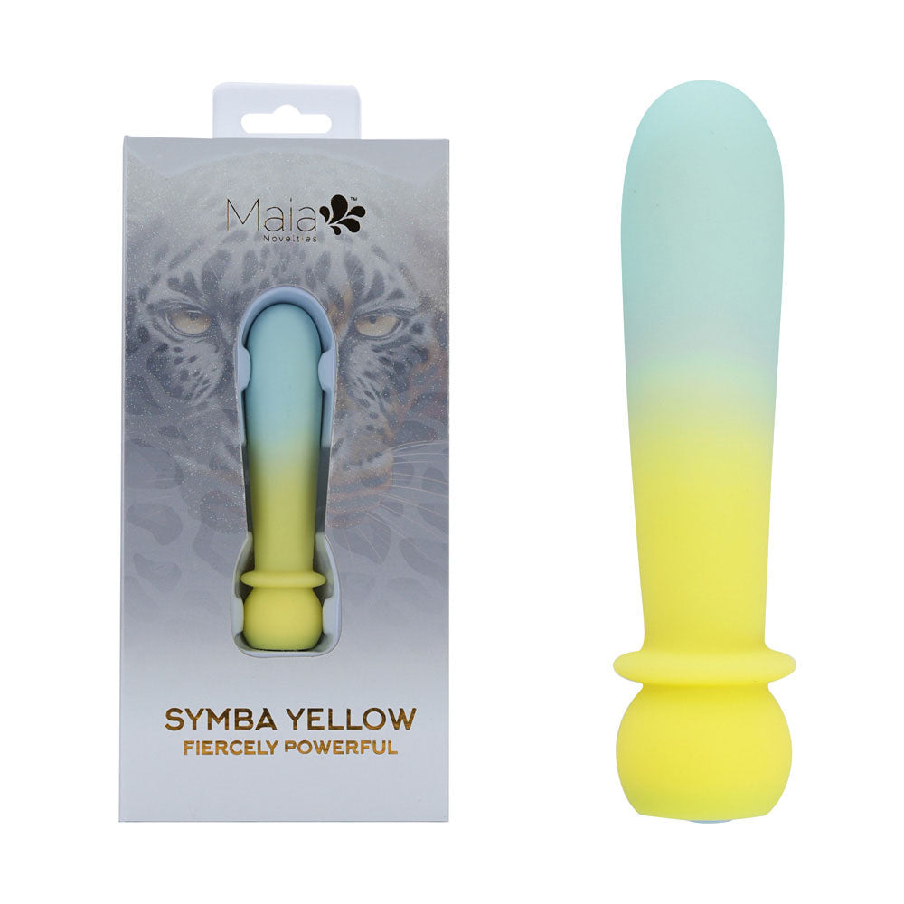 Maia SYMBA Yellow Rechargeable Bullet for Intense Pleasure