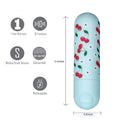 Maia Sherri - Baby Blue 7.6 cm Body-Safe USB Rechargeable Bullet Vibrator