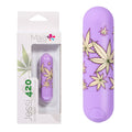 Maia Jessi 420 - Violet USB Rechargeable Bullet Vibrator (7.6 cm, Body-Safe Silicone)