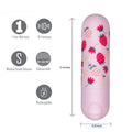 Maia Bari - Baby Pink USB Rechargeable Bullet Vibrator (7.6 cm, Body-Safe Silicone)