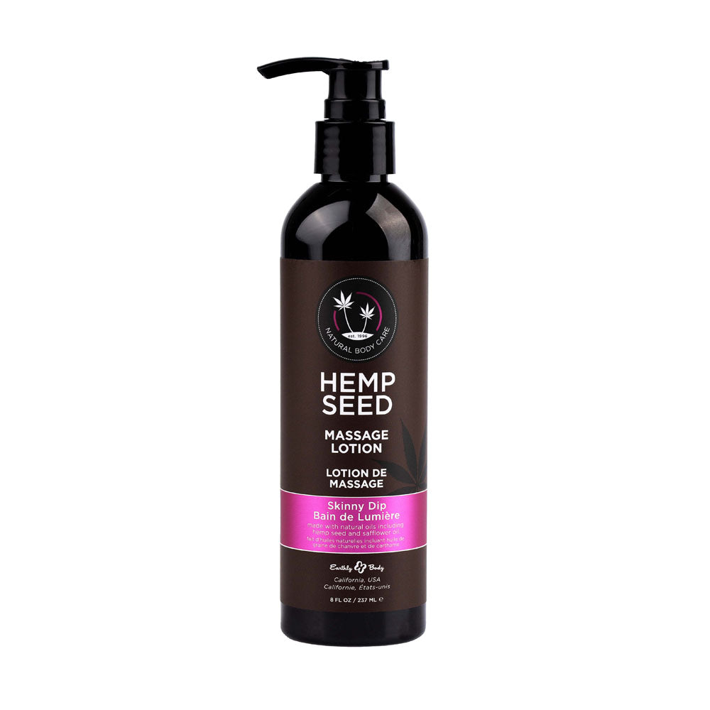 Hemp Seed Lotion – Scented, Moisturizing – Vanilla & Fairy Floss – 237 ml