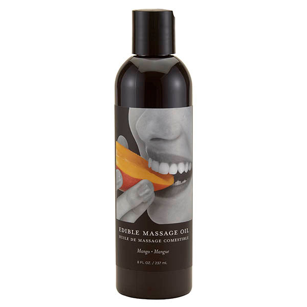 Mango Flavored Edible Massage Oil – 237 ml Bottle for Relaxation and Wellness