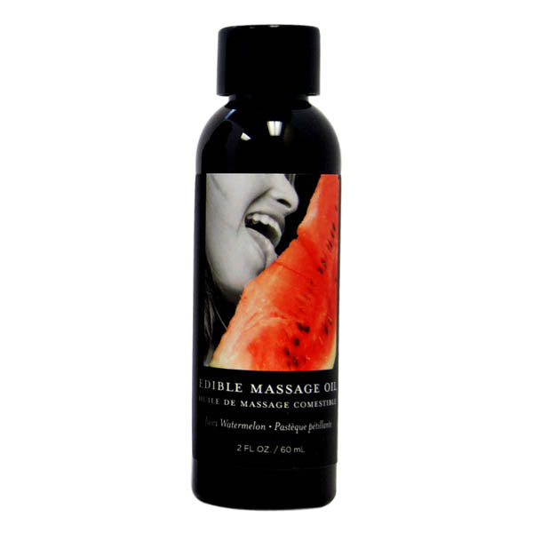 Juicy Watermelon Massage Oil - 59 ml Body-Safe & Flavorful Wellness Experience