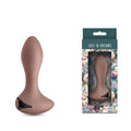 Lust-n-Dreams Tango Vibrating Butt Plug – Autumn Beige (11.5 cm, USB Rechargeable, Body-Safe Silicone)