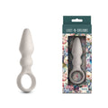 Lust-n-Dreams - Bossa - Fog - White 12.5 cm USB Rechargeable Body-Safe Vibrating Butt Plug for Wellness and Pleasure