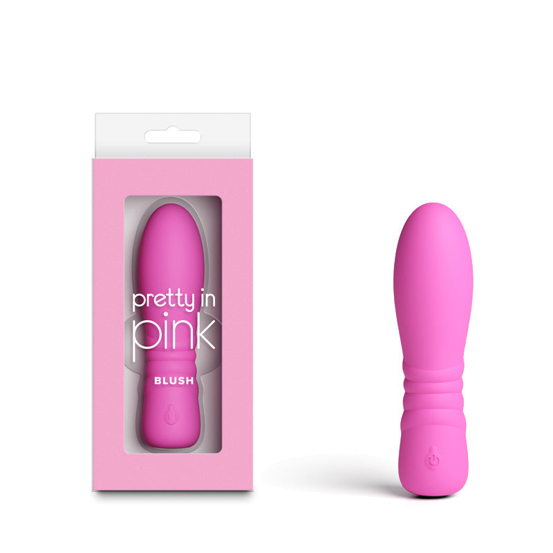Intimelly Vibrator – USB Rechargeable, Body-Safe Silicone – Pink – 13 cm
