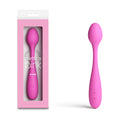 Pretty in Pink Vibrator – USB Rechargeable, Body-Safe Silicone – Pink – 19.4 cm