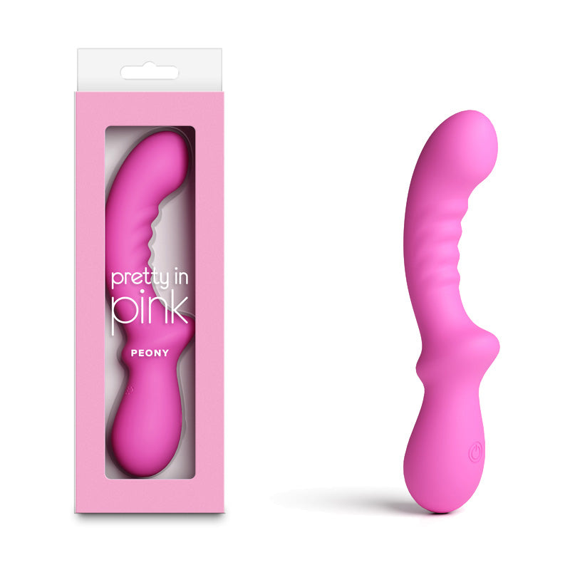 Intimelly Vibrator – USB Rechargeable, Body-Safe Silicone – Pink – 19.8 cm
