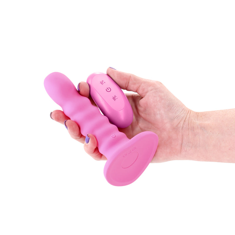 Colours Dongs – Rechargeable, Body-Safe Silicone – Pink – 14.5 cm