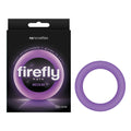 Firefly Halo - Glow in the Dark Purple Medium Cock Ring (55 mm, Body-Safe, Unisex)