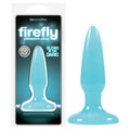 Firefly Glow-in-the-Dark Mini Butt Plug – Blue 8.1 cm (3.2'') Body-Safe Silicone for Enhanced Pleasure