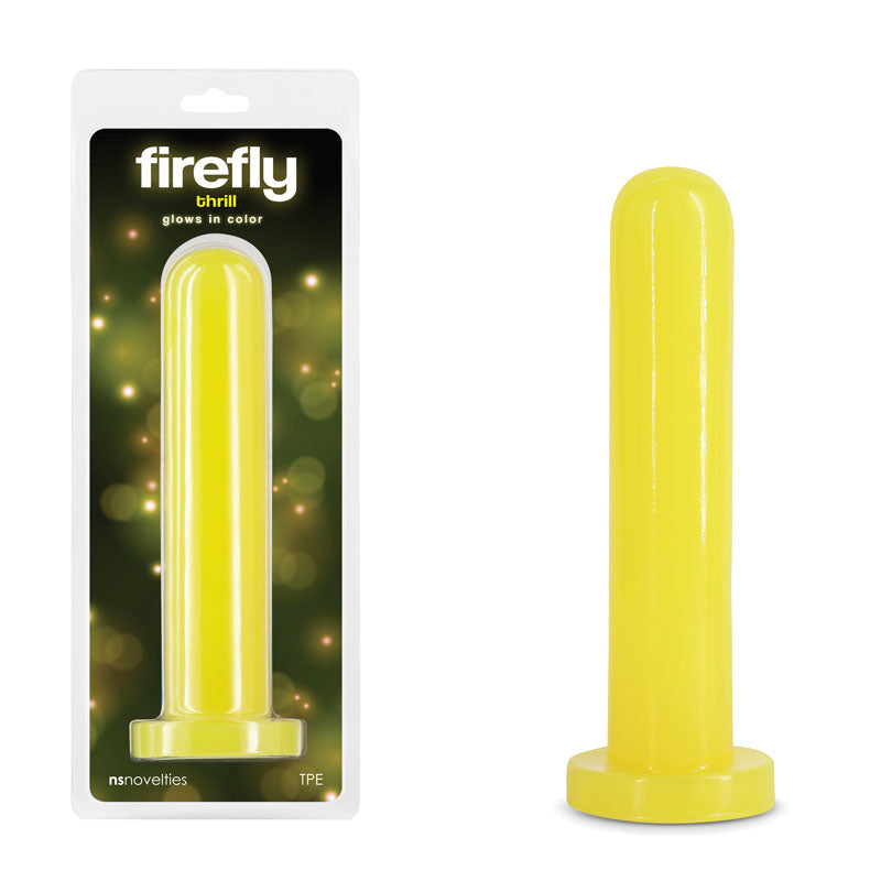 Firefly - Thrill - Large Glow-in-the-Dark Dildo - 19.3 cm (Body-Safe, Gender-Neutral)