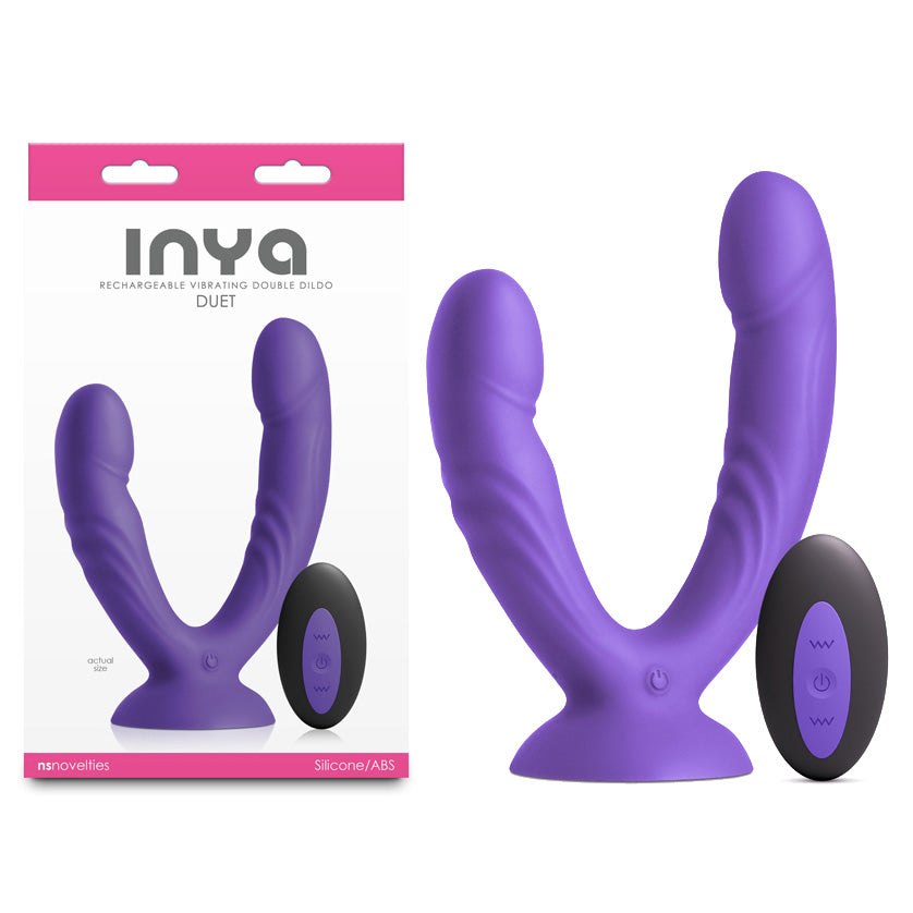 INYA DONG – Rechargeable, Body-Safe Silicone – Purple