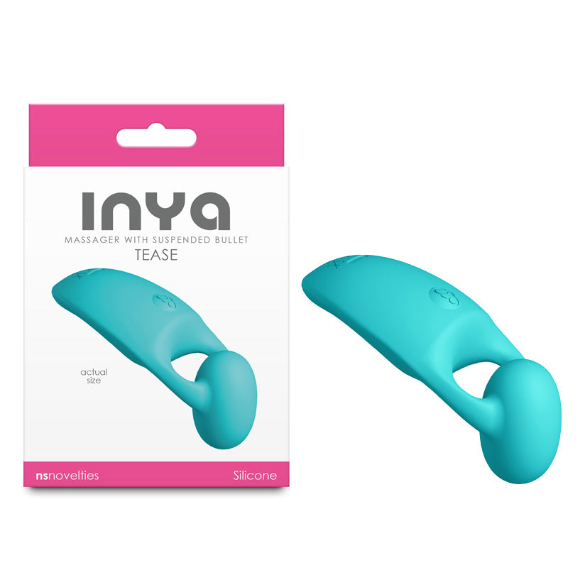 INYA Stimulator – USB Rechargeable – Body-Safe Silicone – Teal