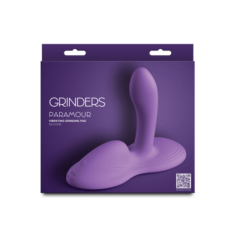 Grinders Stimulator – USB Rechargeable, Body-Safe Silicone – Purple