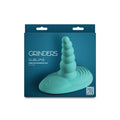 Grinders Sublime Stimulator – USB Rechargeable, Body-Safe Silicone – Aqua