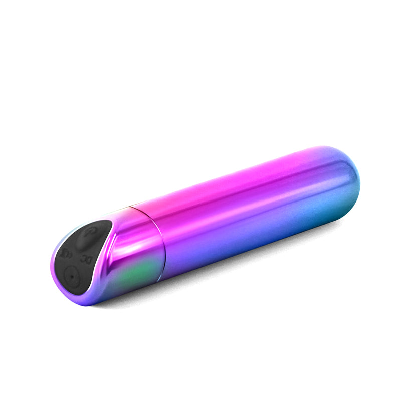 Lush Nightshade - Multicolour USB Rechargeable Bullet Vibrator (8.9 cm, Body-Safe Silicone)