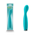Revel Pixie - Teal - 17.3 cm USB Rechargeable Body-Safe Silicone Vibrator for Wellness