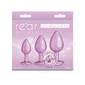 Intimelly Anal Toys – Iridescent Pink Metallic – Set of 3 Sizes
