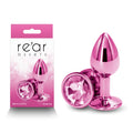 Rear Assets Anal Toy – Small, Metal – Pink – 7.1 cm