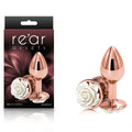 Rear Assets Anal Toy – Small, Metal – Rose Gold – 7.6 cm