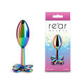 Clover Metallic Butt Plug - 9.2 cm Multicolour Design (Body-Safe, Gender-Neutral)