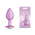 Rear Assets Anal Toy – Iridescent, Body-Safe Silicone – Iridescent Pink – Small