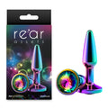 Rear Assets Anal Toy – Tapered Shape – Multicolour – Small