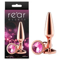 Intimelly Anal Toys – Tapered Design – Body-Safe Silicone – Rose Gold – Medium